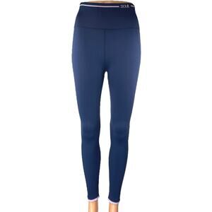 Soul Women's Blue High Waist Skinny Activewear Yoga Trousers Leggings Pants Sz S
